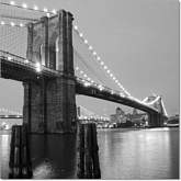 Brooklyn Bridge II Wall Art in Black & White